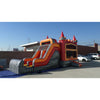 Image of Ultimate Jumpers Inflatable Bouncers 15'H Dual Lane Wet & Dry Castle Module Marble Combo by Ultimate Jumpers C156 15'H Dual Lane Wet & Dry Castle Module Marble Combo by Ultimate Jumpers SKU # C156