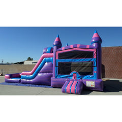 15'H Dual Lane Wet & Dry Princess Combo by Ultimate Jumpers