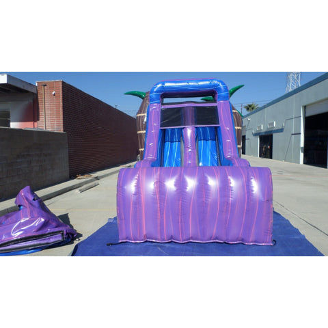 Ultimate Jumpers Inflatable Bouncers 15'H Dual Lane Wet & Dry Tropical Marble Combo by Ultimate Jumpers C158 15'H Dual Lane Wet & Dry Tropical Marble Combo by Ultimate Jumpers SKU # C158
