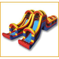 Ultimate Jumpers Inflatable Bouncers 16'H Double Slide Obstacle Course by Ultimate Jumpers 781880240808 I036 16'H Double Slide Obstacle Course by Ultimate Jumpers SKU#I036