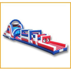 Ultimate Jumpers Inflatable Bouncers 18'H All American Obstacle Course by Ultimate Jumpers 781880240525 I064 18'H All American Obstacle Course by Ultimate Jumpers SKU#I064