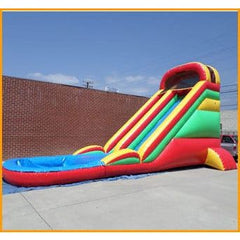 20'H Inflatable Front Load Water Slide by Ultimate Jumpers