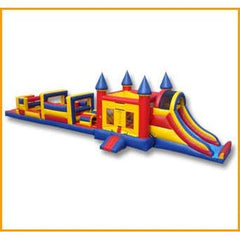 Ultimate Jumpers Inflatable Party Decorations 13'H Castle Obstacle Course by Ultimate Jumpers 13'H Castle Obstacle Course by Ultimate Jumpers SKU# I024