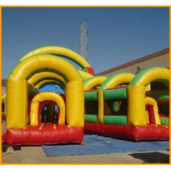 Ultimate Jumpers Inflatable Party Decorations 16'H X Shaped Obstacle Course by Ultimate Jumpers 781880240822 I034 16'H X Shaped Obstacle Course by Ultimate Jumpers SKU# I034