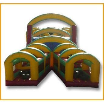Ultimate Jumpers Inflatable Party Decorations 16'H X Shaped Obstacle Course by Ultimate Jumpers 781880240822 I034 16'H X Shaped Obstacle Course by Ultimate Jumpers SKU# I034