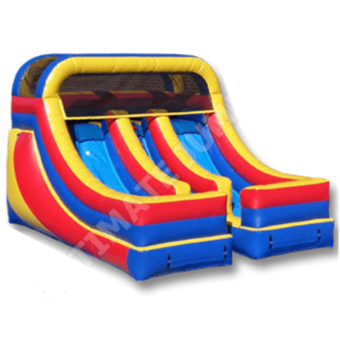 Ultimate Jumpers Water Slides 12′ INFLATABLE DOUBLE LANE SLIDE by Ultimate Jumpers S061 12′ INFLATABLE DOUBLE LANE SLIDE by Ultimate Jumpers SKU# S061