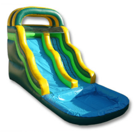 Ultimate Jumpers Water Slides 16′ INFLATABLE FRONT LOAD WAVY WATER SLIDE by Ultimate Jumpers W028 16′ INFLATABLE FRONT LOAD WAVY WATER SLIDE by Ultimate Jumpers W028