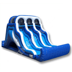Ultimate Jumpers Water Slides 16′ INFLATABLE TRIPLE LANE SLIDE by Ultimate Jumpers S063 16′ INFLATABLE TRIPLE LANE SLIDE by Ultimate Jumpers SKU# S063