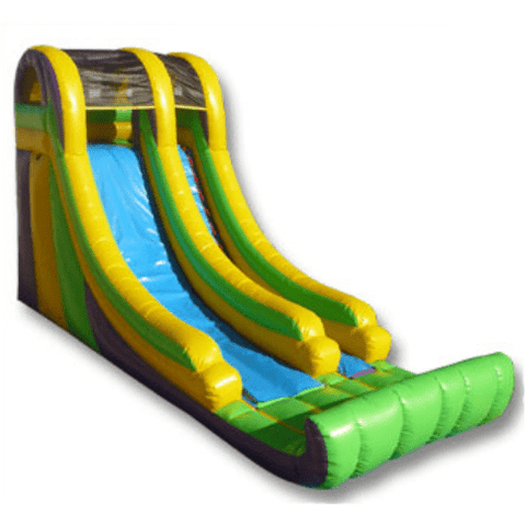 Ultimate Jumpers Water Slides 19′ INFLATABLE FRONT LOAD SINGLE LANE SLIDE by Ultimate Jumpers S050 19′ INFLATABLE FRONT LOAD SINGLE LANE SLIDE by Ultimate Jumpers S050