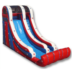 Ultimate Jumpers Water Slides 19′ INFLATABLE PATRIOTIC SINGLE LANE SLIDE by Ultimate Jumpers S049 19′ INFLATABLE PATRIOTIC SINGLE LANE SLIDE by Ultimate Jumpers S049