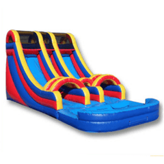 Ultimate Jumpers Waterslide 18′ INFLATABLE DOUBLE LANE WATER SLIDE by Ultimate Jumpers W085 18′ INFLATABLE DOUBLE LANE WATER SLIDE by Ultimate Jumpers SKU# W085