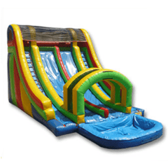 Ultimate Jumpers Waterslide 20' INFLATABLE DOUBLE LANE SPLASH WATER SLIDE by Ultimate Jumpers W053 20' INFLATABLE DOUBLE LANE SPLASH WATER SLIDE by Ultimate Jumpers W053