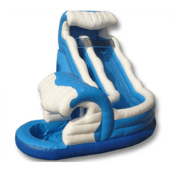 Ultimate Jumpers Waterslide 20' INFLATABLE GIANT CURVE WATER SLIDE by Ultimate Jumpers W049 20' INFLATABLE GIANT CURVE WATER SLIDE by Ultimate Jumpers SKU# W049