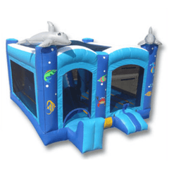 Ultimate Jumpers WET N DRY COMBOS 11' 5 IN 1 SEA WORLD COMBO by Ultimate Jumpers C052 11' 5 IN 1 SEA WORLD COMBO by Ultimate Jumpers SKU# C052
