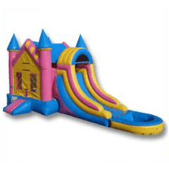 Ultimate Jumpers WET N DRY COMBOS 12' 3 IN 1 A SHAPE WET DRY CASTLE MODULE COMBO by Ultimate Jumpers C108