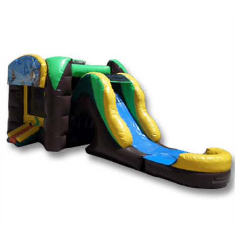 Ultimate Jumpers WET N DRY COMBOS 12' 3 IN 1 WET AND DRY INFLATABLE RAIN FOREST COMBO by Ultimate Jumpers C084 12' 3 IN 1 WET AND DRY INFLATABLE RAIN FOREST COMBO Ultimate Jumpers