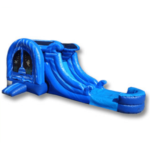 Ultimate Jumpers WET N DRY COMBOS 12' 3 IN 1 WET DRY WAVE SLIDE COMBO by Ultimate Jumpers C099 12' 3 IN 1 WET DRY WAVE SLIDE COMBO by Ultimate Jumpers SKU# C099