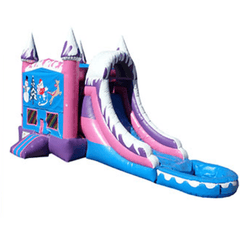 Ultimate Jumpers WET N DRY COMBOS 12' INFLATABLE WET DRY WINTER WONDERLAND COMBO by Ultimate Jumpers C125
