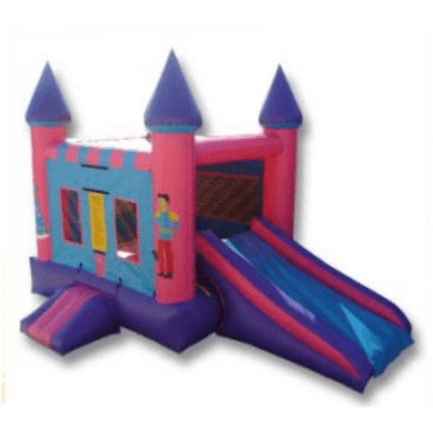 Ultimate Jumpers WET N DRY COMBOS 13' 2 IN 1 MINI PRINCESS CASTLE COMBO by Ultimate Jumpers C040 13' 2 IN 1 MINI PRINCESS CASTLE COMBO by Ultimate Jumpers SKU# C040