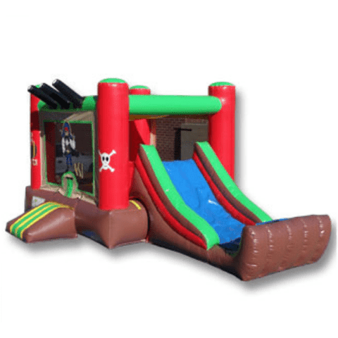 13' INFLATABLE MINI PIRATE SHIP COMBO by Ultimate Jumpers SKU# C079