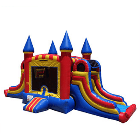 Ultimate Jumpers WET N DRY COMBOS 15' DOUBLE DIRECTION BOUNCER AND SLIDE COMBO by Ultimate Jumpers C126 15' DOUBLE DIRECTION BOUNCER AND SLIDE COMBO by Ultimate Jumpers C126
