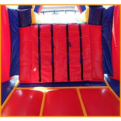 15'H 3 in 1 Wet Dry Arch Castle Slide Combo by Ultimate Jumpers