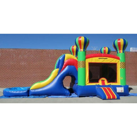Ultimate Jumpers WET N DRY COMBOS 15'H Inflatable 3 in 1 Wet and Dry Adventure Combo by Ultimate Jumpers 781880283348 C138 32'L 15'H Inflatable 3in1 Wet/Dry Adventure Ultimate Jumpers SKU# C138