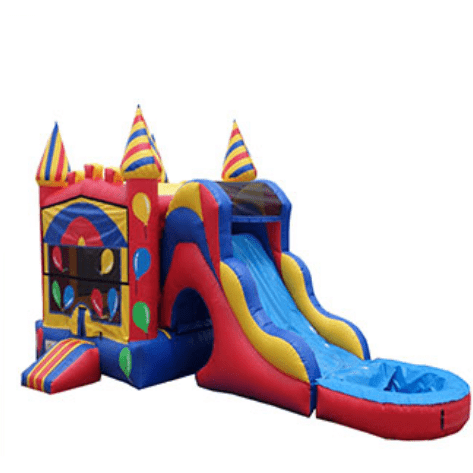 Ultimate Jumpers WET N DRY COMBOS 15' INFLATABLE WET DRY BIRTHDAY BALLOONS MODULE COMBO by Ultimate Jumpers C127 15' INFLATABLE WET DRY BIRTHDAY BALLOONS MODULE COMBO Ultimate Jumpers