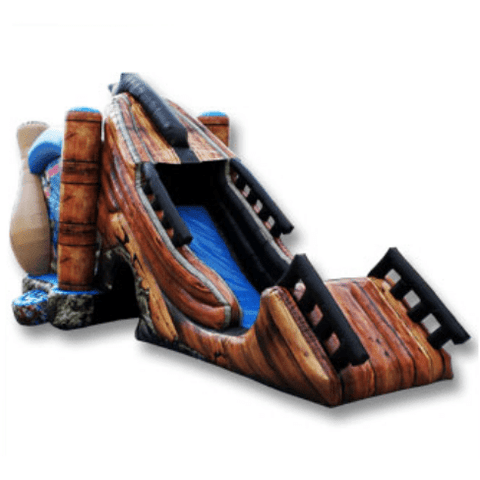 Ultimate Jumpers WET N DRY COMBOS 18' INFLATABLE SHIPWRECK COMBO by Ultimate Jumpers C075 18' INFLATABLE SHIPWRECK COMBO by Ultimate Jumpers SKU# C075