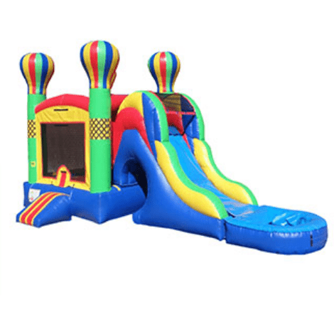 Ultimate Jumpers WET N DRY COMBOS 32'L 15'H Inflatable 3 in 1 Wet and Dry Adventure Combo by Ultimate Jumpers C138 32'L 15'H Inflatable 3in1 Wet/Dry Adventure Ultimate Jumpers SKU# C138