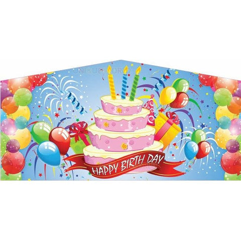 Unique World Inflatable Bouncer Accessories Happy Birthday Banner by Unique World B1020-A Happy Birthday Banner by Unique World SKU# B1020-A