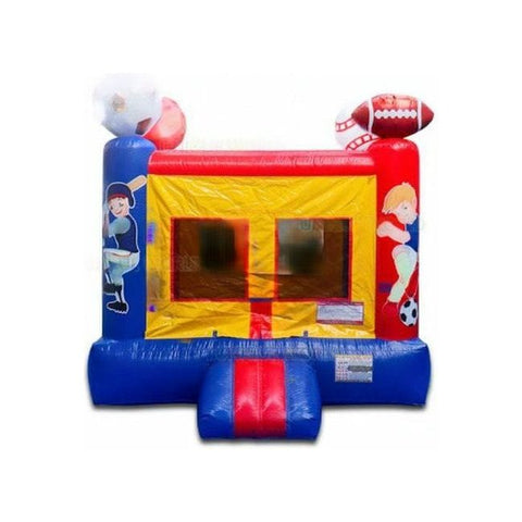 Unique World Inflatable Bouncers 13'H Sports Bouncer With Basketball Hoop by Unique World 16'H Hot Air Balloon Bouncer by Unique World SKU# 1035