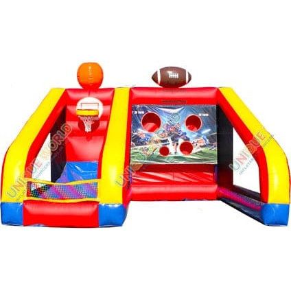 Unique World Inflatable Bouncers 13'H Ultimate Sports Inflatable Combo by Unique World 4034 13'H Ultimate Sports Inflatable Combo by Unique World SKU# 4034