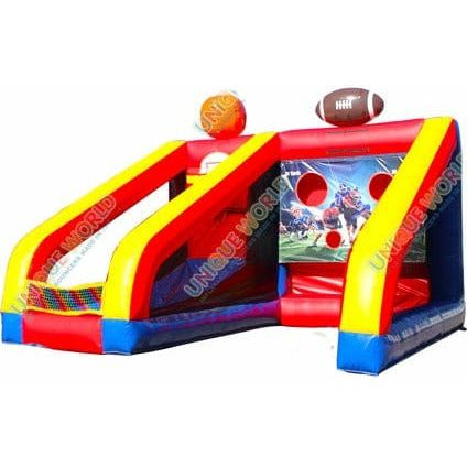 Unique World Inflatable Bouncers 13'H Ultimate Sports Inflatable Combo by Unique World 4034 13'H Ultimate Sports Inflatable Combo by Unique World SKU# 4034