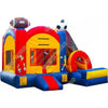 Image of Unique World Inflatable Bouncers 14'H Sports Jumper And Slide Combo by Unique World 14'H Sports Jumper And Slide Combo by Unique World SKU# 3017D/ 3017D-POOL