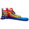 Image of Unique World Inflatable Bouncers 14'H Sports Theme Bouncer Slide Combo With Pool And Stopper by Unique World MC009P 14'H Sports Theme Bouncer Slide Combo With Pool And Stopper by Unique World SKU MC009P