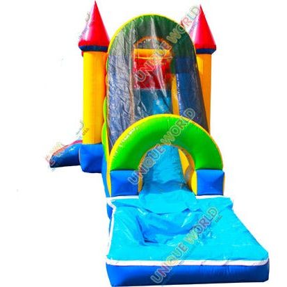 Unique World Inflatable Bouncers 15'H 5 In 1 Castle Moon Jump Combo by Unique World 781880230113 3047P 15'H 5 In 1 Castle Moon Jump Combo by Unique World SKU 3047P