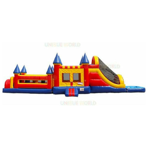 Unique World Inflatable Bouncers 15'H  5 In 1 Inflatable Playground Combo by Unique World 781880230137 3033P 15'H  5 In 1 Inflatable Playground Combo by Unique World SKU 3033P