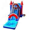Image of Unique World Inflatable Bouncers 15'H All American Wet Dry Combo Moonwalk by Unique World 781880209652 3013P-Unique World 15'H All American Wet Dry Combo Moonwalk by Unique World SKU# 3013P