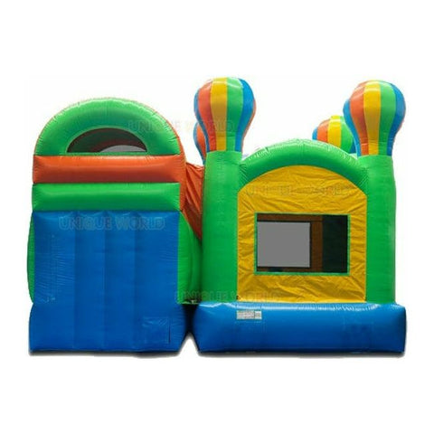 Unique World Inflatable Bouncers 15'H Balloon Combo With Basketball Hoop by Unique World 15'H Balloon Combo With Basketball Hoop by Unique World SKU# 3045D/ 3045D-POOL