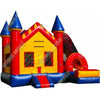 Image of Unique World Inflatable Bouncers 15'H Castle Moonwalk And Slide Combo by Unique World 15'H Castle Moonwalk And Slide Combo SKU# 3023D/ 3023D-POOL