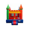 Image of Unique World Inflatable Bouncers 15'H Rainbow Flat Roof Inflatable Bouncer by Unique World 781880242444 1019 15'H Rainbow Flat Roof Inflatable Bouncer Unique World World SKU# 1019