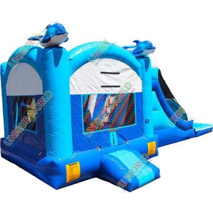Unique World Inflatable Bouncers 15'H Sea World Jumper Slide Combo by Unique World 781880230076 3044P 15'H Sea World Jumper Slide Combo by Unique World SKU 3044P