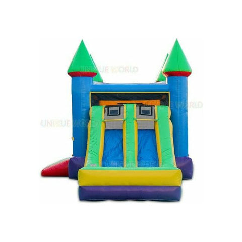 Unique World Inflatable Bouncers 15'H Ultimate Module Combo Castle by Unique World 15'H Ultimate Module Combo Castle by Unique World SKU# 3074D/ 3074D-POOL