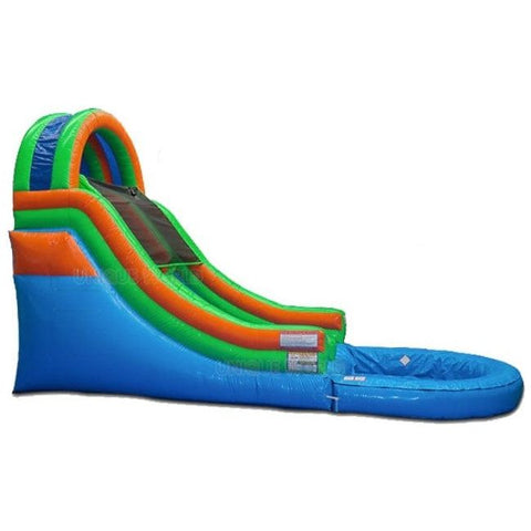 16 Feet Tall Round Pool Slide with Pool SKU# 2073