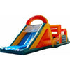 Image of Unique World Inflatable Bouncers 17'H Orange Obstacle Course With Slide by Unique World 4019D 17'H Orange Obstacle Course With Slide by Unique World SKU# 4019D