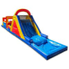 Image of 17'H Two Lane Detachable Obstacle Course With Pool by Unique World SKU# 4005P