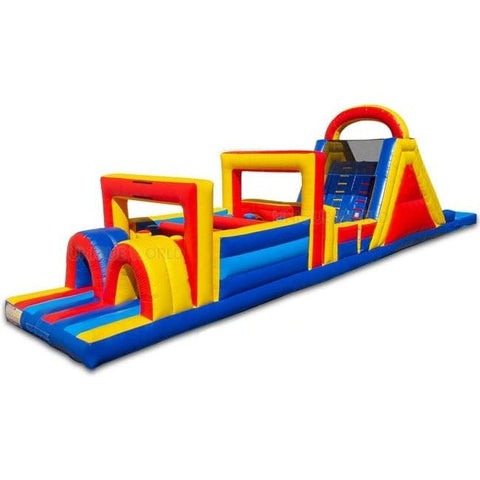 17'H Two Lane Detachable Obstacle Course With Pool by Unique World SKU# 4005P