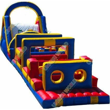 Unique World Inflatable Bouncers 18'H Giant Obstacle Challenge And Slide by Unique World 4004D 18'H Giant Obstacle Challenge And Slide by Unique World SKU# 4004D