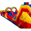 Image of Unique World Inflatable Bouncers 18'H Iron Man Challenge Double Lane 70 Ft Obstacle Course by Unique World 4022 18'H Iron Man Challenge Double Lane 70 Ft Obstacle Course by Unique World SKU# 4022